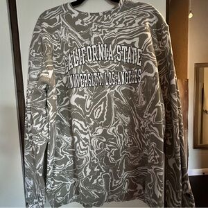 Champion Graige and White Swirl Sweatshirt